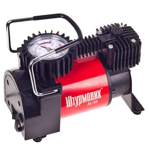 Компресор "Штурмовик" AC-50 150psi/14Amp/37л/прикурювач