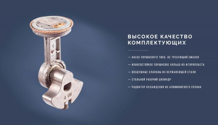 Компресор автомобільний "Торнадо" KA-T12181 150psi/15Amp/40л/ліхтар/прикур.+перехідник/шланг 3,0м