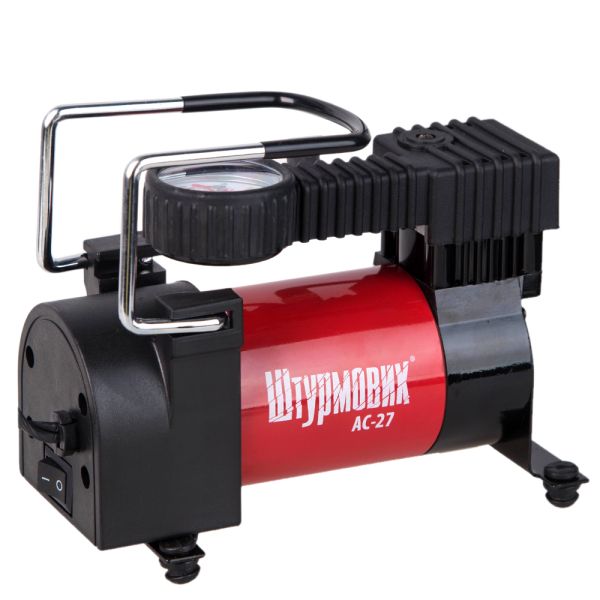 Компресор "Штурмовик" AC-27 100psi/12Amp/35л/прикурювач