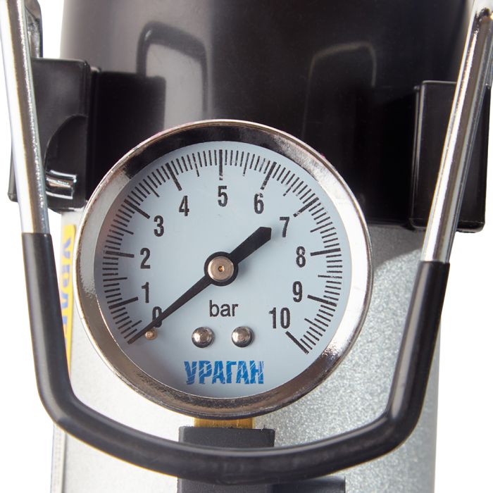 Компресор автомобільний "Ураган" KA-У12030 150psi/14Amp/37л/прикур.+перехідник